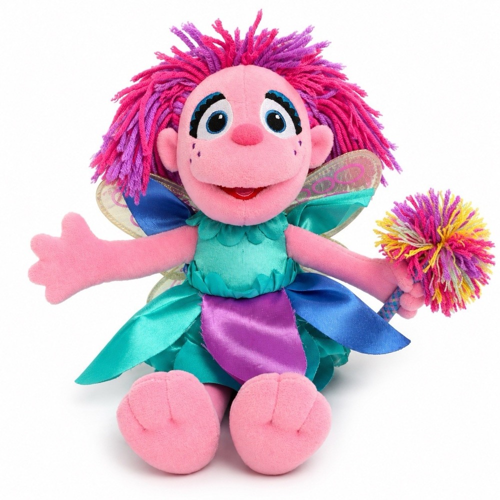 Sesame Street Abby Cadabby Plush 12" Sesame Place Stuffed Animal Soft Toy